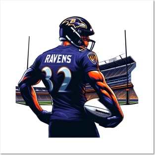 Baltimore Ravens 003 Posters and Art